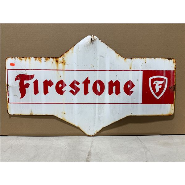 Metal Firestone Double -Sided Advertising Sign