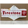 Image 1 : Metal Firestone Double -Sided Advertising Sign