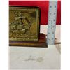 Image 5 : Embossed Brass Letter Holder