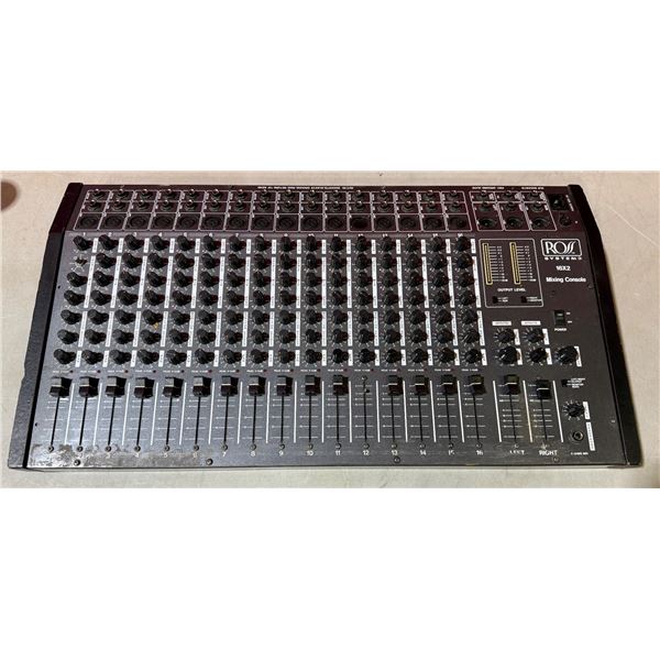 Ross Systems 16X2 Mixing Console