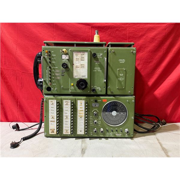 SP Radio Sailor Marine Radio Set Made in Denmark w/ Receiver & Distress Transmitter