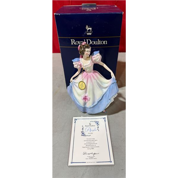 Handmade Royal Doulton "Angela" Figurine Made in England