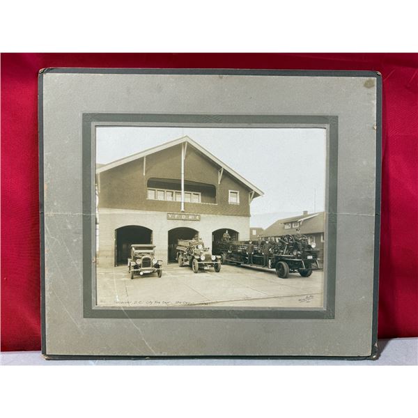 1931 Vancouver, BC Fire Dept. Print by Harry Butler