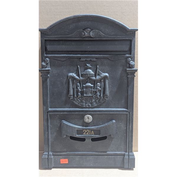 Metal Wall-Mounted Letter Box