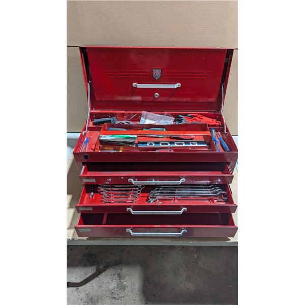 VTG Beach Tool Box With Contents