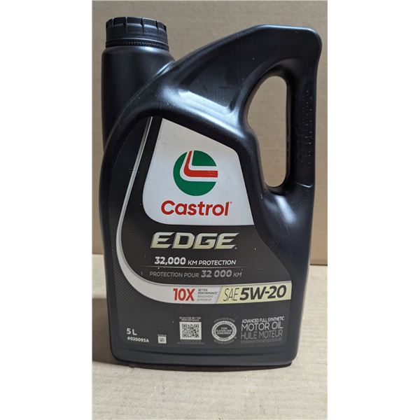 Unopened 5L Castrol Edge 5W-20 Oil