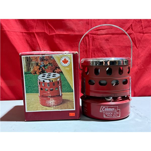 Coleman Quick-Lite Catalytic Heater Made in Canada