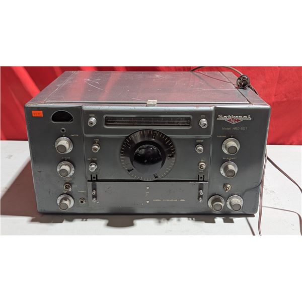 National Co. HRO-50T Communications Receiver