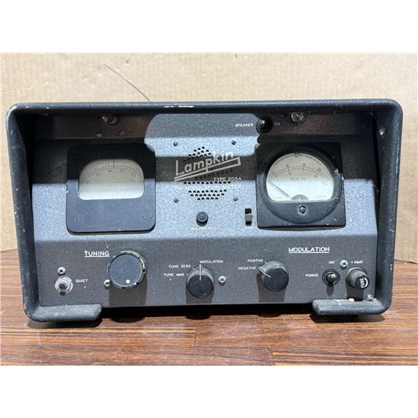 Lampkin Type 205A FM Modulation Meter