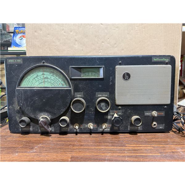 The Hallicrafters Model S-40A Receiver