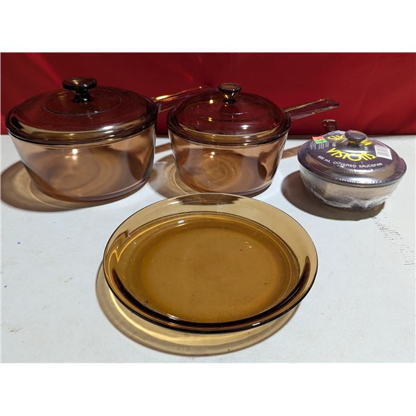 N.O.S. Vision Amber Glass Cookware
