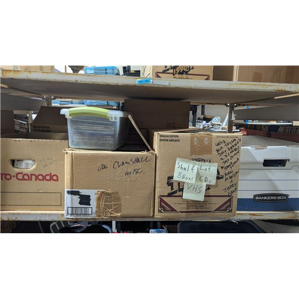 Large Lot Of Assorted VHS Tapes