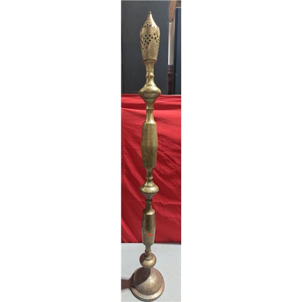 Brass Floor Lamp Shell