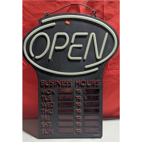 Open Sign