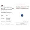 Image 1 : 7.47 ct Certified Tanzanite gemstone ($6,723 Appraisal)