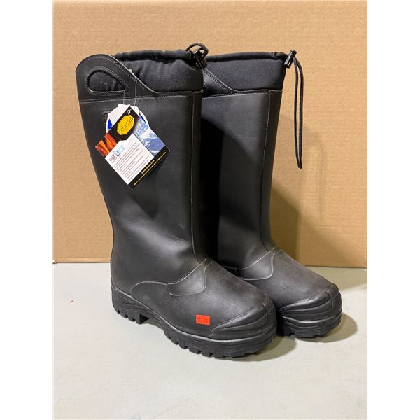 Pair of STC Titanium Steel Toe Rubber Boots