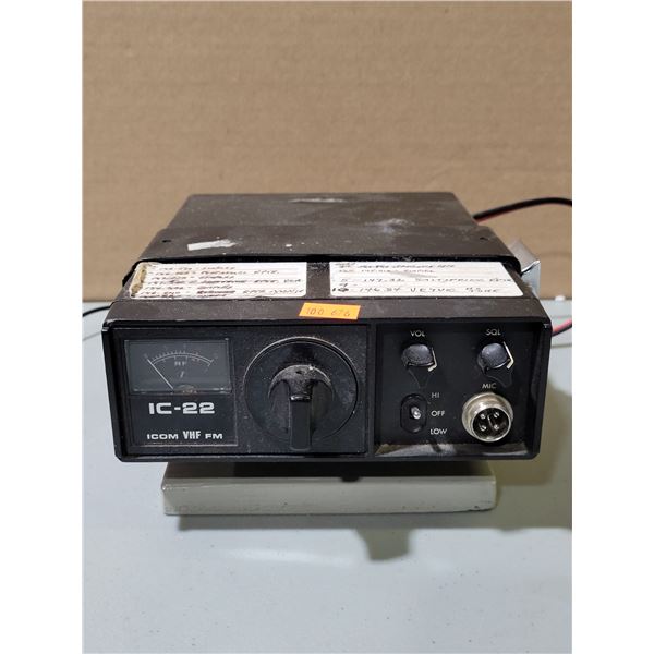 Icom IC-22 VHF FM Transceiver