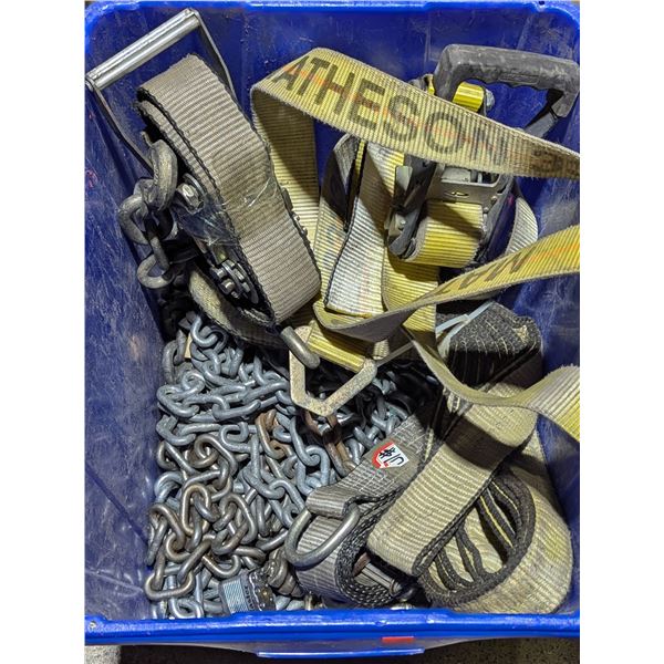 Heavy Duty Ratchet Straps and Chains