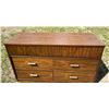Image 5 : MID-CENTURY CHEST DRESSER BY BASSETT FURNITURE INDUSTRIES, INC. (MATCHES DRESSER IN LOT 2!)