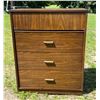 Image 1 : MID-CENTURY TALL DRESSER BY BASSETT FURNITURE INDUSTRIES, INC. (MATCHES DRESSER IN LOT 1!)