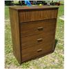 Image 6 : MID-CENTURY TALL DRESSER BY BASSETT FURNITURE INDUSTRIES, INC. (MATCHES DRESSER IN LOT 1!)