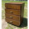 Image 7 : MID-CENTURY TALL DRESSER BY BASSETT FURNITURE INDUSTRIES, INC. (MATCHES DRESSER IN LOT 1!)