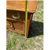 Image 13 : ANTIQUE OAK WASH STAND