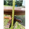 Image 14 : VINTAGE OAK PEDESTAL CONVERTIBLE TABLE