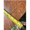 Image 11 : ANTIQUE TIGER OAK WASHSTAND WITH UNIQUE ACANTHUS LEAF CARVED FOOT