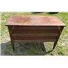 Image 6 : ANTIQUE TIGER OAK WASHSTAND WITH UNIQUE ACANTHUS LEAF CARVED FOOT