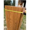 Image 13 : SOLID OAK WOOD FOUR-DRAWER FILING CABINET