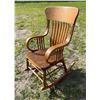 Image 2 : VINTAGE OAK ROCKING CHAIR