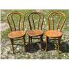 Image 1 : VINTAGE CLASSIC THONET-STYLE BENTWOOD CHAIRS, LOT OF THREE