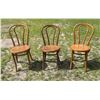 Image 2 : VINTAGE CLASSIC THONET-STYLE BENTWOOD CHAIRS, LOT OF THREE
