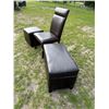 Image 7 : BAXTON STUDIO THEA FAUX LEATHER FURNITURE, BROWN LOT