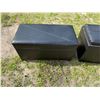 Image 7 : BAXTON STUDIO THEA FAUX LEATHER FURNITURE, BLACK LOT