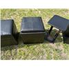 Image 8 : BAXTON STUDIO THEA FAUX LEATHER FURNITURE, BLACK LOT