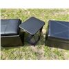 Image 9 : BAXTON STUDIO THEA FAUX LEATHER FURNITURE, BLACK LOT