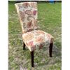 Image 3 : ADELAIDE OCHRE FLORAL DINING CHAIR