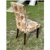 Image 5 : ADELAIDE OCHRE FLORAL DINING CHAIR