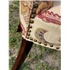 Image 6 : ADELAIDE OCHRE FLORAL DINING CHAIR