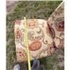 Image 8 : ADELAIDE OCHRE FLORAL DINING CHAIR