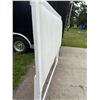 Image 5 : WHITE UPHOLSTERED QUEEN HEADBOARD WITH VERTICAL TUFTING