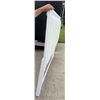 Image 6 : WHITE UPHOLSTERED QUEEN HEADBOARD WITH VERTICAL TUFTING