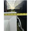 Image 8 : WHITE UPHOLSTERED QUEEN HEADBOARD WITH VERTICAL TUFTING