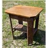 Image 2 : ANTIQUE-STYLE WICKER TABLE