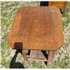 Image 5 : ANTIQUE-STYLE WICKER TABLE