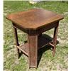 Image 6 : ANTIQUE-STYLE WICKER TABLE