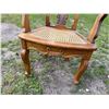 Image 8 : ANTIQUE PETITE FRENCH-STYLE ARMCHAIR AND VINTAGE DANISH PINE ARMCHAIR