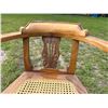 Image 9 : ANTIQUE PETITE FRENCH-STYLE ARMCHAIR AND VINTAGE DANISH PINE ARMCHAIR